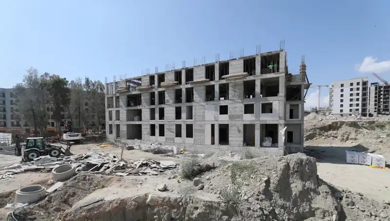 Defne'de Jandarma Hizmet Binaları İnşaatı Tam Gaz Devam Ediyor
