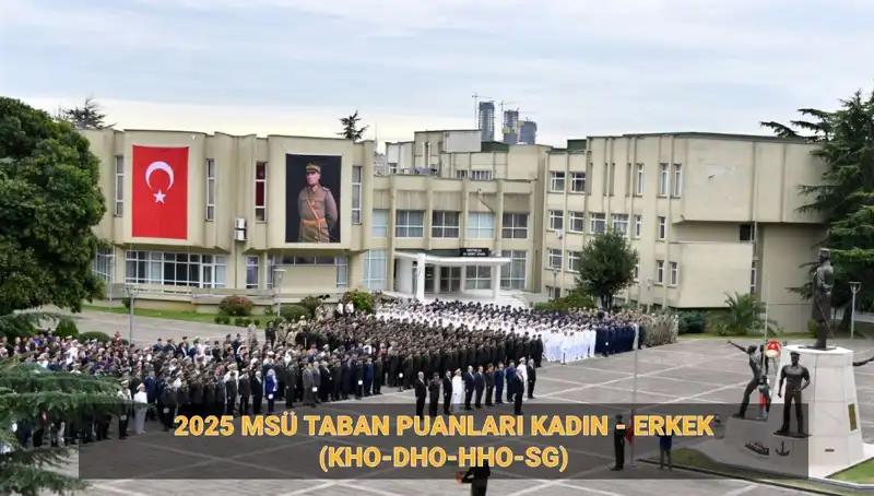 2025 MSÜ Taban Puanları Açıklandı: Kara, Deniz, Hava Harp Okulu ve Daha Fazlası!