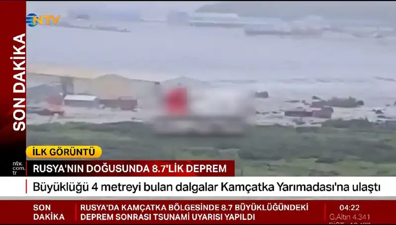 Kamçatka Kıyılarında İlk Tsunami Dalgaları: Olay Anının İç Yüzü