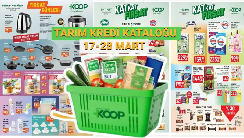 Tarım Kredi Kooperatif Marketleri'nde Mart Ayına Özel İndirim Fırtınası!